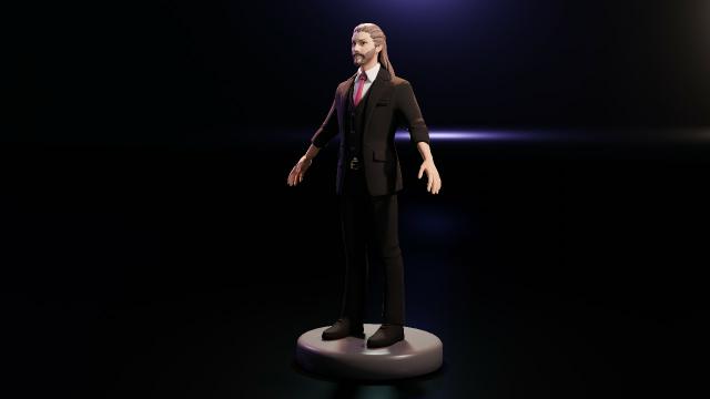 gameandvr's tweet photo. "Yeah, I’m thinking he’s back." 🕶️🔥
Just finished up the 3D model for this sharp-dressed character. Giving off John Wick vibes, but with a stylized twist. What do you think?
#3DModeling #CharacterDesign #Blender3D #IndieDev #StylizedArt https://t.co/lhsaoEkHuS