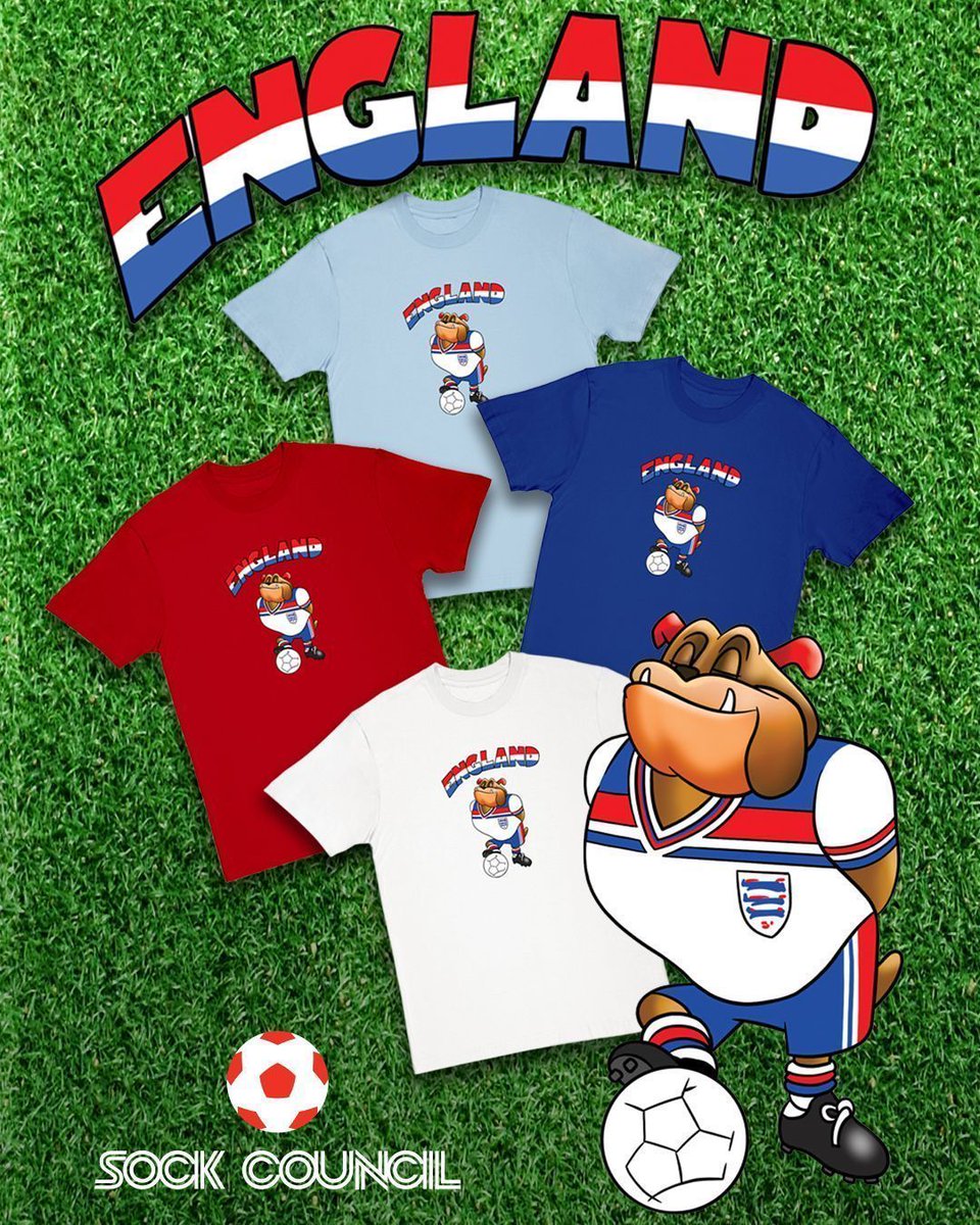 footballbobbles's tweet photo. 🌎🏆. Bulldog Bobby for the summer!

https://t.co/29I4vZRaWy 

Lots of designs inspired by classic imagery!

8️⃣ Colour options
📏 Sies S to 5XL! https://t.co/W0jVc43EP6