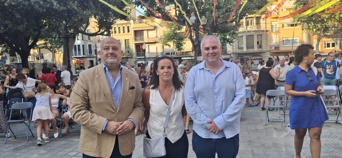 PopularsArenys's tweet photo. A la Festa Major de Sant Zenon on ens ha acompanyat el diputat @agustinparra.

@PPBarcelona_ https://t.co/PCOMbFTah6