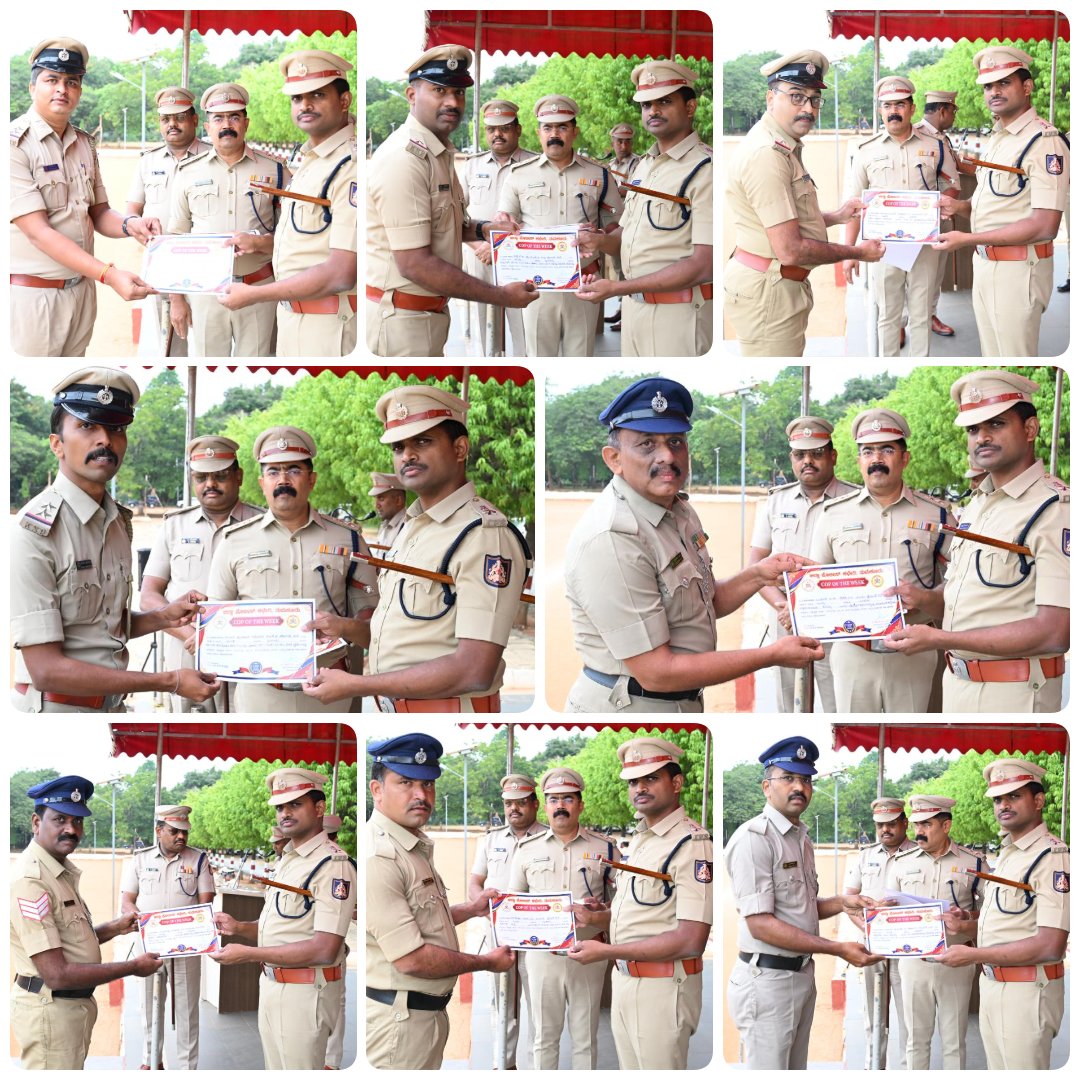 SPTumkur's tweet photo. ಈ ವಾರದಲ್ಲಿ ಅತ್ಯುತ್ತಮವಾಗಿ ಕರ್ತವ್ಯ ನಿರ್ವಹಿಸಿದ ಅಧಿಕಾರಿ ಮತ್ತು ಸಿಬ್ಬಂದಿಗಳನ್ನು "Cop Of The Week" ಎಂದು ಗುರುತಿಸಿ ಜಿಲ್ಲಾ ಪೊಲೀಸ್ ವತಿಯಿಂದ ಪ್ರಶಂಸನಾ ಪತ್ರ ನೀಡಲಾಯಿತು. #TumakuruDistrictPolice
#CopOfTheWeek
@venkatashok
@DspTumkur
@KarnatakaCops https://t.co/pIkFxaP95g