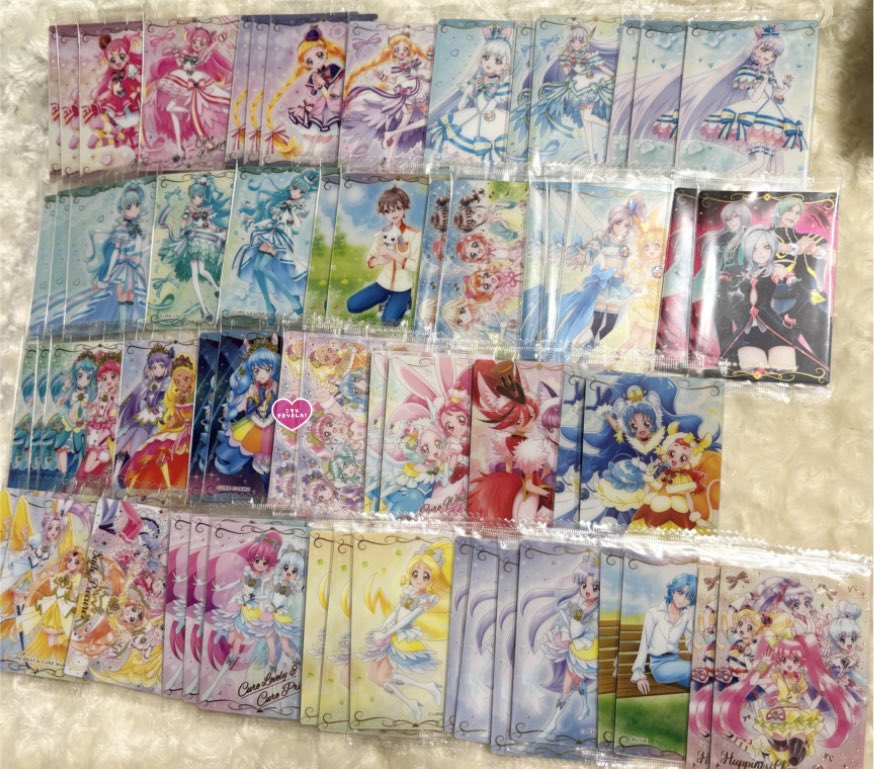 popula_25's tweet photo. 【交換】 プリキュア ウエハース
譲 画像1~4、HRグレース
求 画像5.6、HRルミナス

⚠️HRマリン傷あり(画像7.8)
新弾はHR以外は各1で求めています♫
纏めてお取引頂ける方、お声かけが重なる場合は条件が良い方を優先いたします🎀
難しい場合は♡を押させていただきます🙇‍♀️
お気軽にお声かけください🍀 https://t.co/xtPmfiC12w