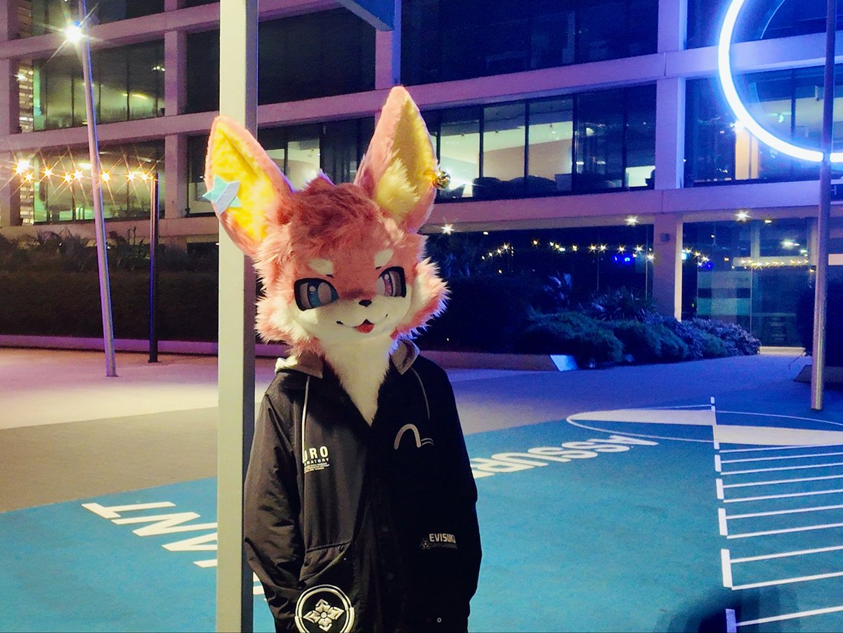 BoboballYp's tweet photo. 校园兔兔~

📷：@HverADragon 
#FursuitFriday https://t.co/JVxyo1dVxq