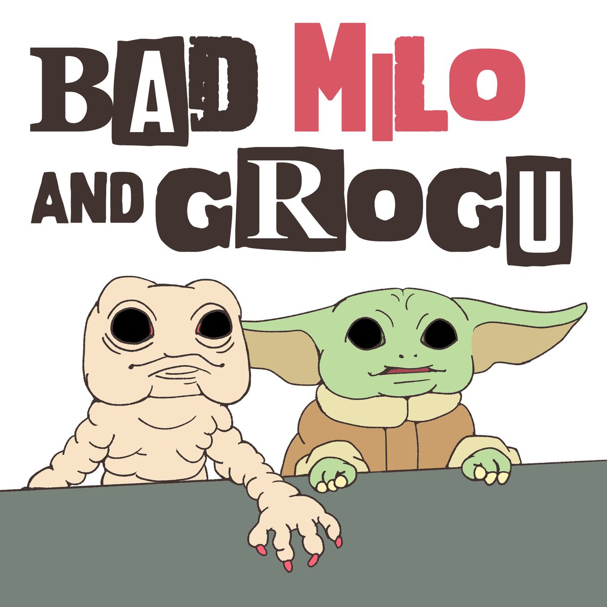 aimia093's tweet photo. 2人は仲良し
#BadMilo
#ファンアート
#TheMandalorianandGrogu
#グローグー https://t.co/C0EAAG88DO