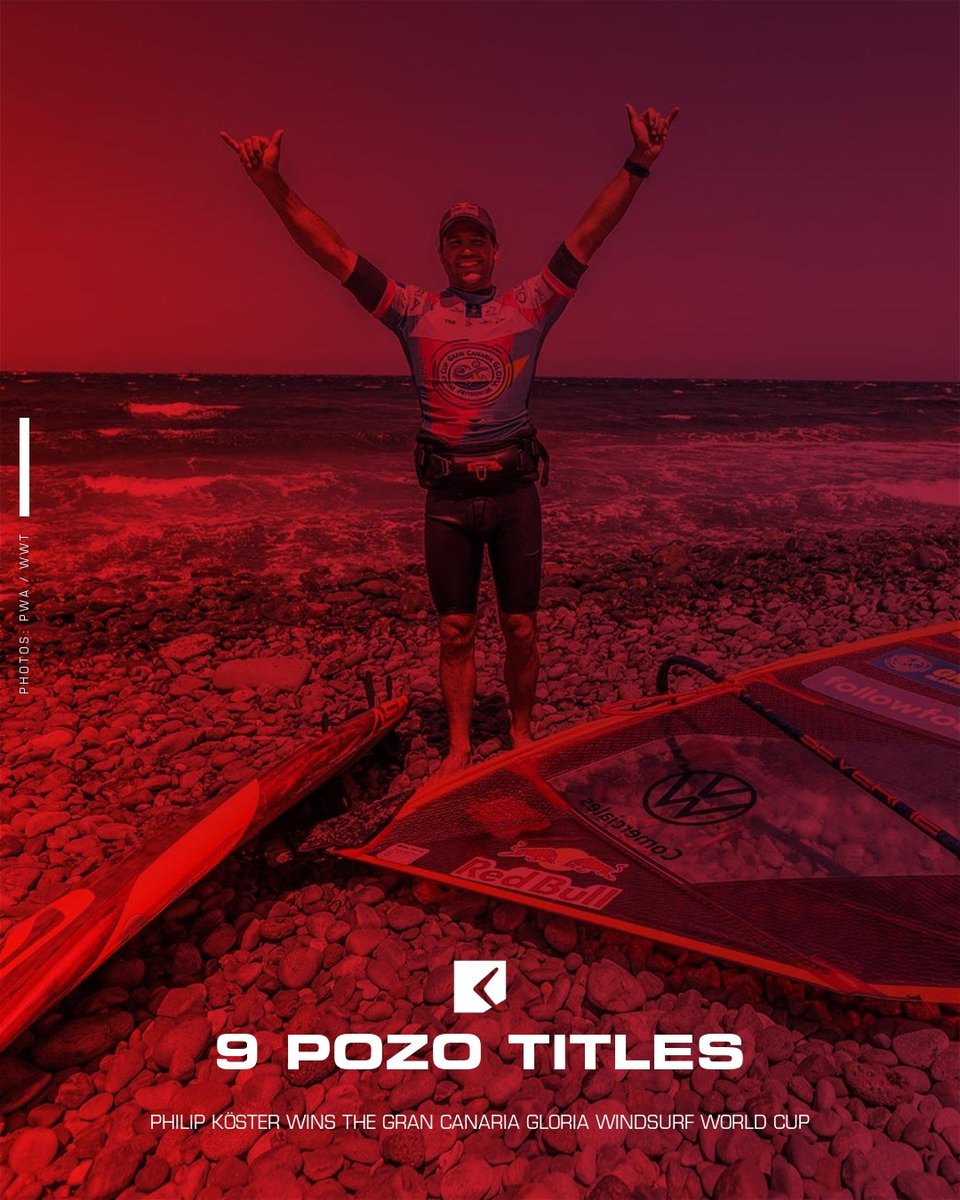 severnewind's tweet photo. Philip Köster wins his 9th Pozo Izquierdo title at the Gran Canaria Gloria Windsurf World Cup, edging out Marc Paré Rico in the final.
Philip: "Tricky to find waves but it worked out at the end"
Board: Pyro. Sail: Blade. Photos: PWA / WWT
#Severne #wavesailing https://t.co/ORWiEaV1F9