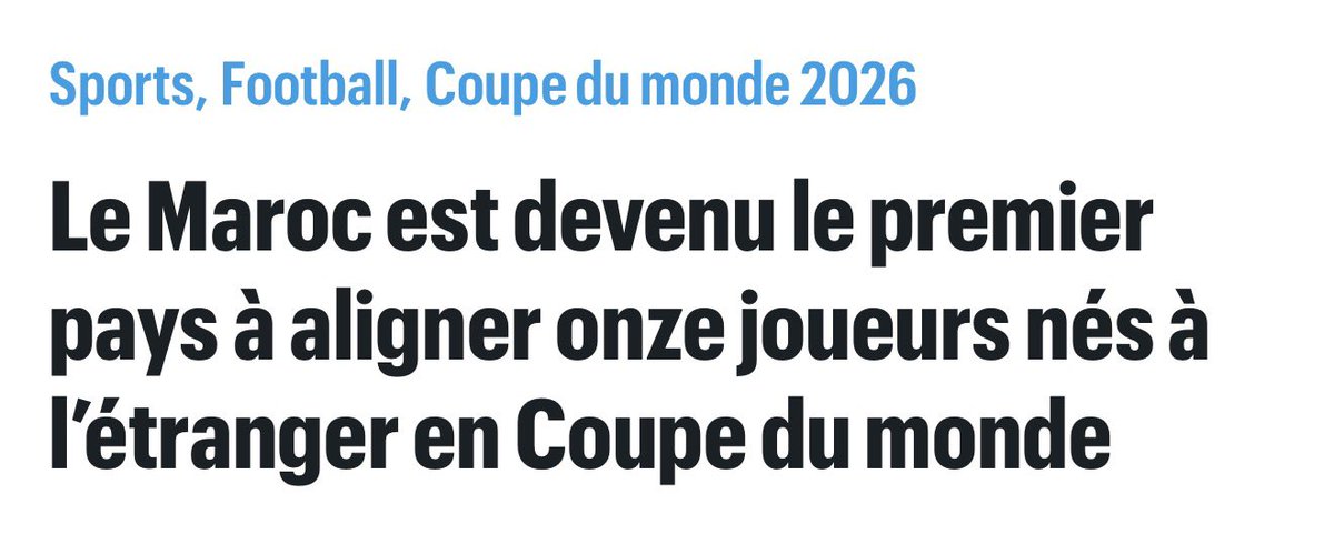 Flo_Vento's tweet photo. @makemorocco Allez va voir ailleurs avec ton héritage colonial. 
Même pas capable d’avoir un bon joueur né dans son propre pays. https://t.co/ulZP9kbo9u
