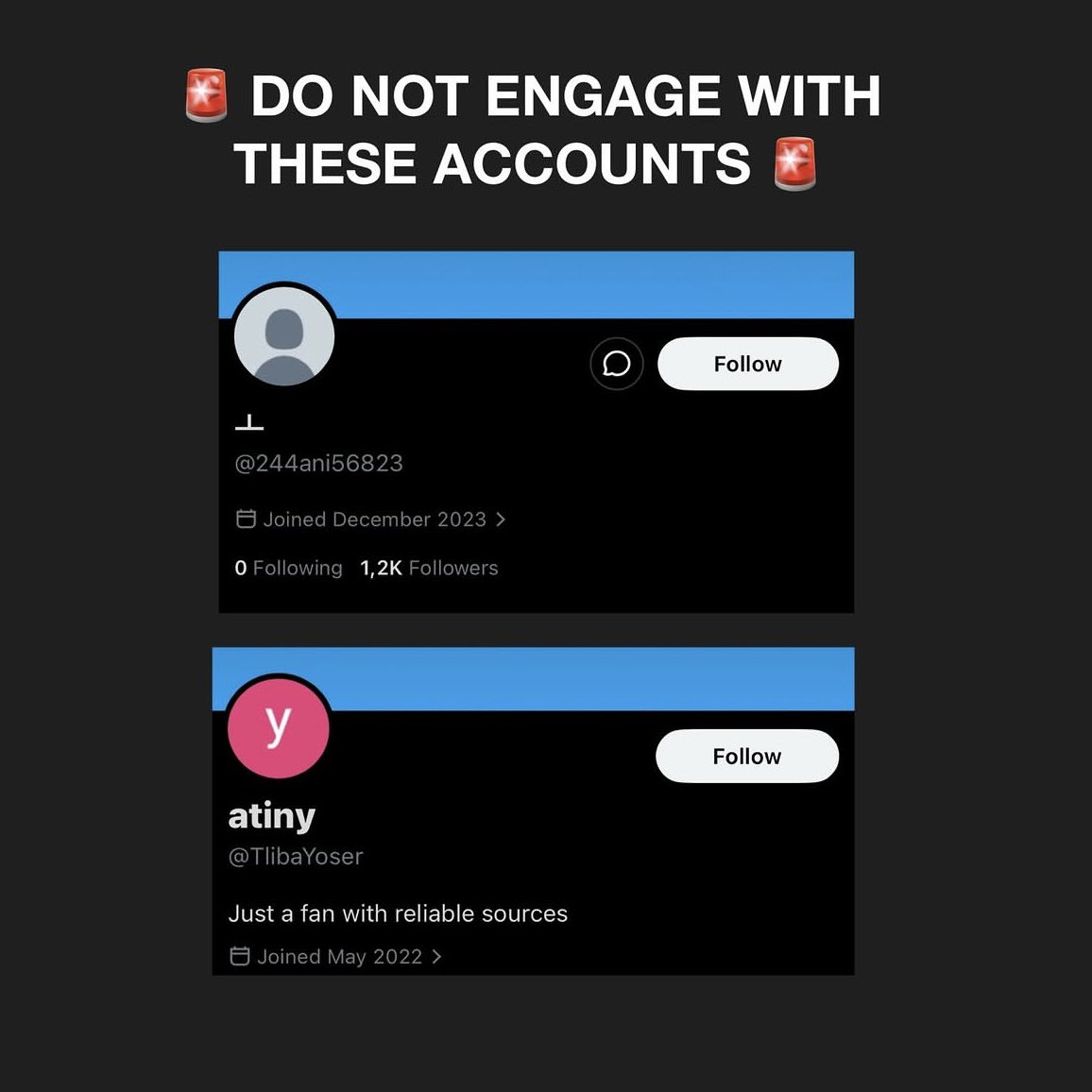 yunhopowerless_'s tweet photo. ATINYS‼️

Please help to get this account suspend3d, and do not engage with the accounts! It's getting so many replies and RTs, which is such an UNNECESSARY thing to do.

Stick with only REPORTING the account and DO NOT INTERACT WITH THE POST AT ALL!

https://t.co/sEAhlxNjgK
https://t.co/FRWsClIUR6
