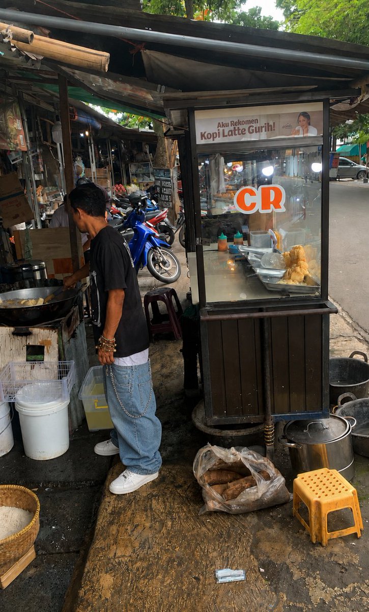 imriffs's tweet photo. Pulang Jum'atan langsung beli singkong goreng blay https://t.co/YeCgNUYcQx