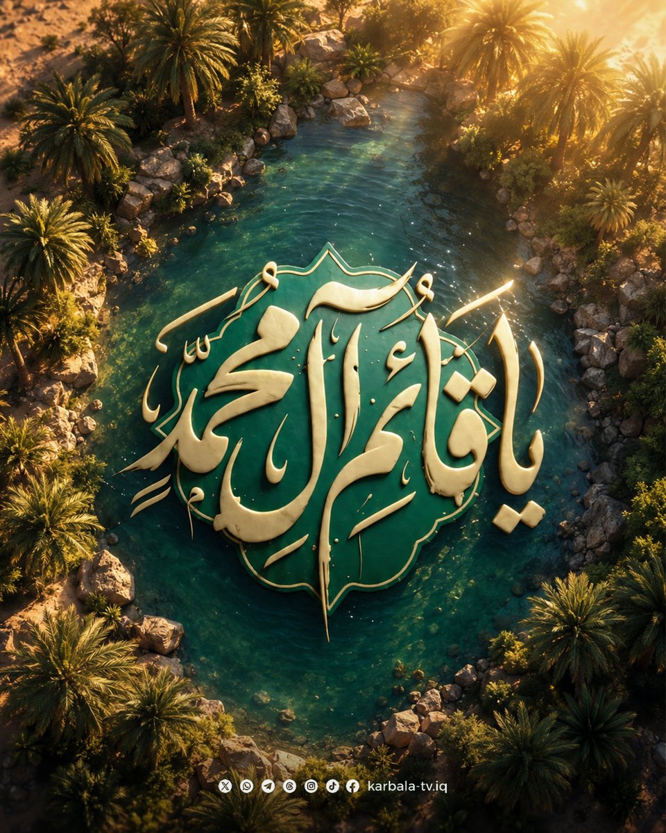 karbala_tv's tweet photo. طالَ انتظارُنا لك يا بقيةَ الله، وطالَ صبرُكَ على ما يجري في هذه الدنيا، وأنتَ تترقّبُ وعدَ الله بالظهور.

كم تحمّلتَ من ألمِ الغيبة، وكم شهدتَ من ظلمٍ وجراح، وأنتَ ��لأملُ الذي تتعلّق به قلوبُ المؤمنين، والرجاءُ الذي لا ينقطع.

السلامُ عليك يا صاحبَ الزمان، يا من تشتاقُ إليكَ القلوب، وتلهجُ بذكركَ الأرواح، نسألُ الله أن يُعجّل فرجَكَ، ويجعلنا من أنصارِكَ وأعوانِكَ