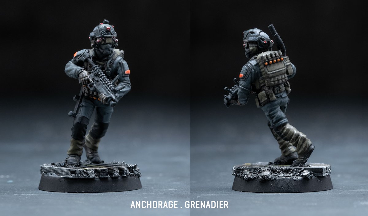_near_present's tweet photo. Anchorage Multi-Function Response Team. Paint and build by Ian's Minis. Available now on our website: https://t.co/438qP9wZTd
#nearpresent #killweb #28mm #unforgivingclosecombat #miniaturewargame https://t.co/SpRHim1Tla
