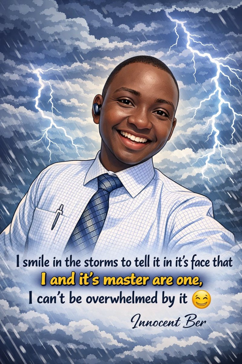 InnocentBer1997's tweet photo. Storms no go shake me https://t.co/3eezhHTZBp