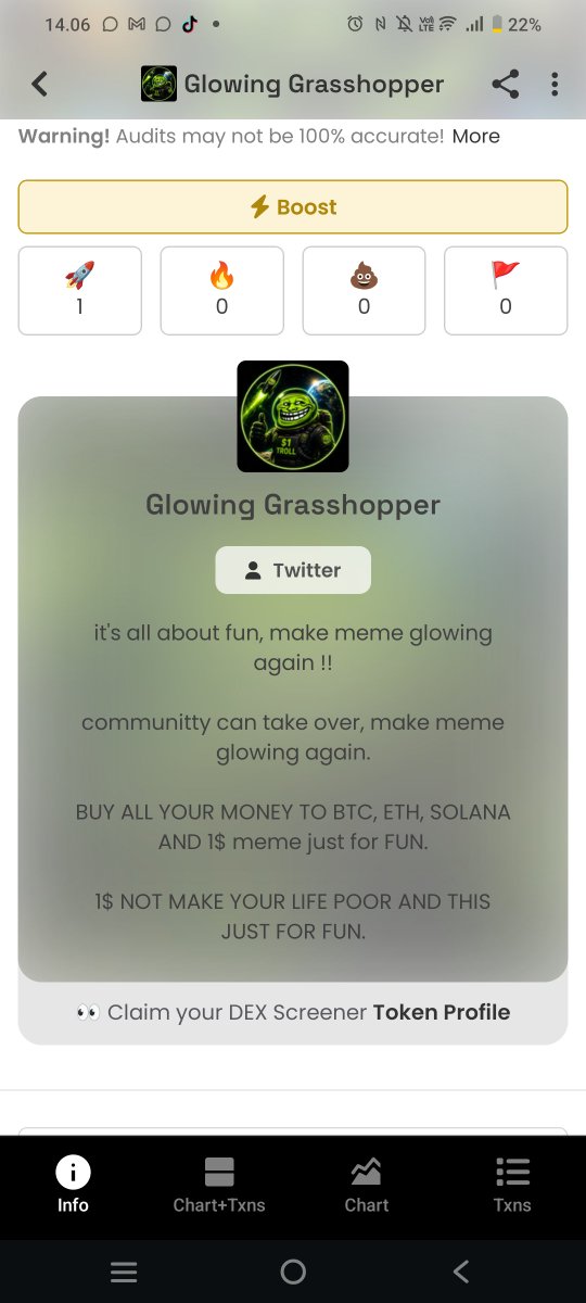 Glowing TROLL tweet media