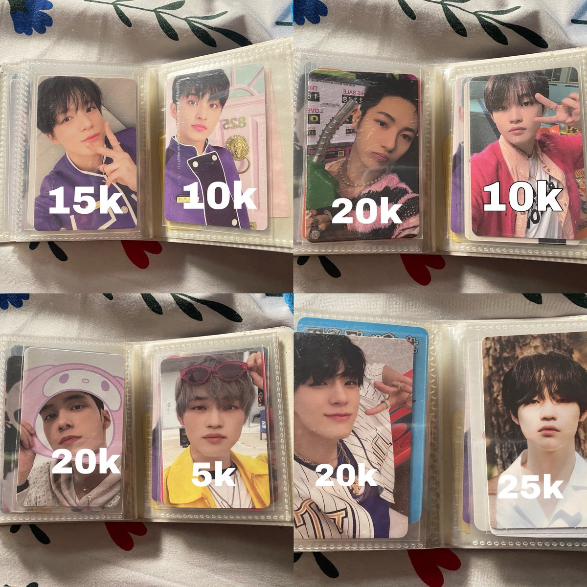luvyujn's tweet photo. Wts aab nct dream

✅ boleh nego kecuali set album &amp; pc jeno
✅packing
✅ vidcon
📍 jatim

t. wts photocard nct mark jeno jaemin haechan jisung renjun https://t.co/Jq1IcLcT5B