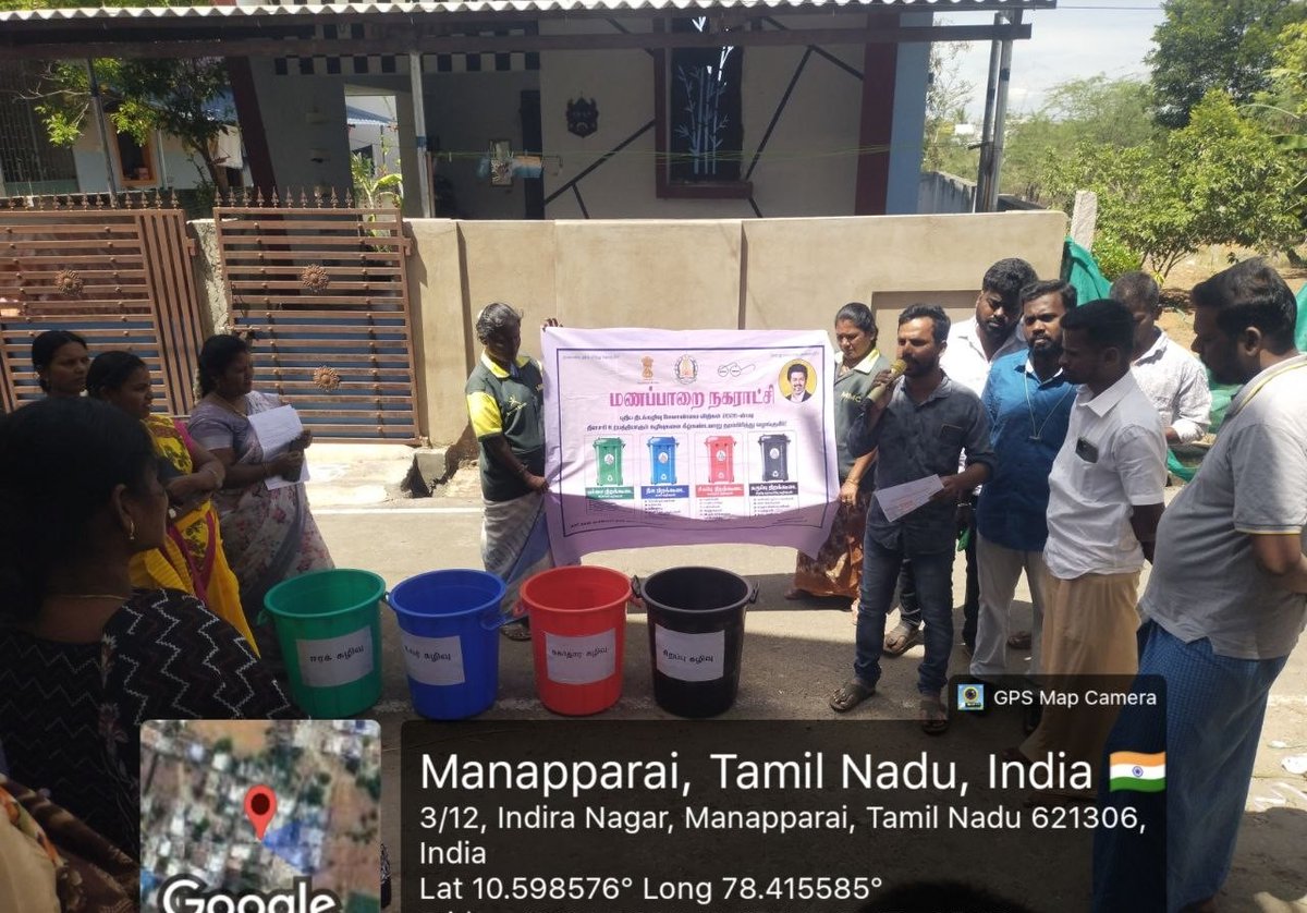 MANAPPARAIMUNI2's tweet photo. மணப்பாறை நகராட்சி                                
 Safai Apnao, Bimari Bhagao - SABB"*   
        (தூய்மையைப் பேணுவோம் - நோயை விரட்டுவோம்)
@SwachhBharatGov @MoHUA_India @Secretary_MoHUA @mygovindia @RoopaMishra77 @HardeepSPuri @RdmaThanjavur https://t.co/QoFj8Vft1f