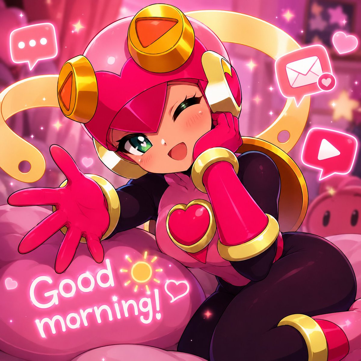 ROLL2DFD's tweet photo. Good morning!

Before you open YouTube...

Before you check your messages...

Before you disappear into another rabbit hole...

Say hi to your favorite assistant first. 💗 https://t.co/ARBp1qf1HD