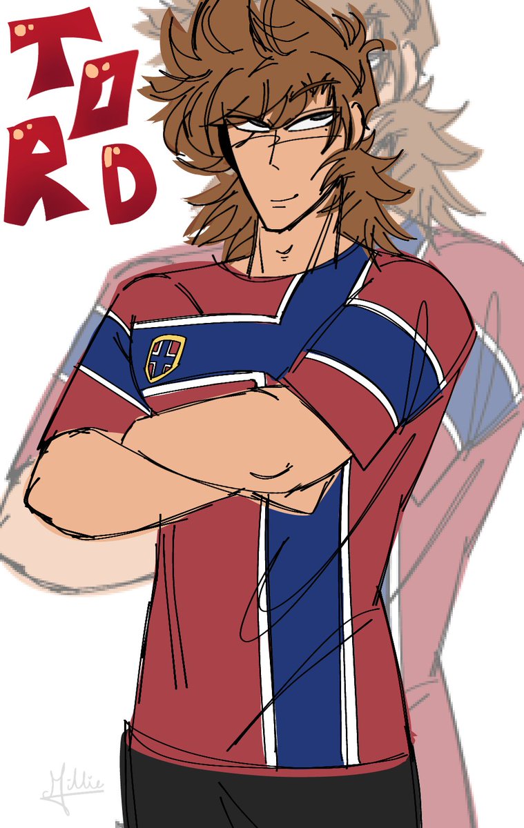 Mellilurve's tweet photo. WHO'S READY FOR NORWAY VS ENGLAND (too lazy to draw the three gang for england )
ROWWWWWWW I support both btw

#norway #england #eddsworld #tord #tordy #row https://t.co/bxHLop44Cz