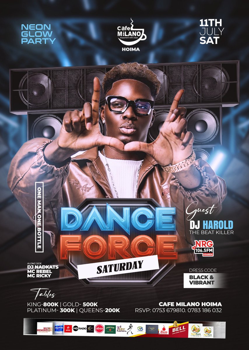 ghanabry69015's tweet photo. Is it ur best &amp; first weekend in Hoima city..just drive on for ahard, sweet life Saturday @cafemilano with #the beat killer #DJ HAROLD.. Champagne, whiskeyz, wines,rumz ,tequila..in ur house of enjoyment https://t.co/icneWGMxSV