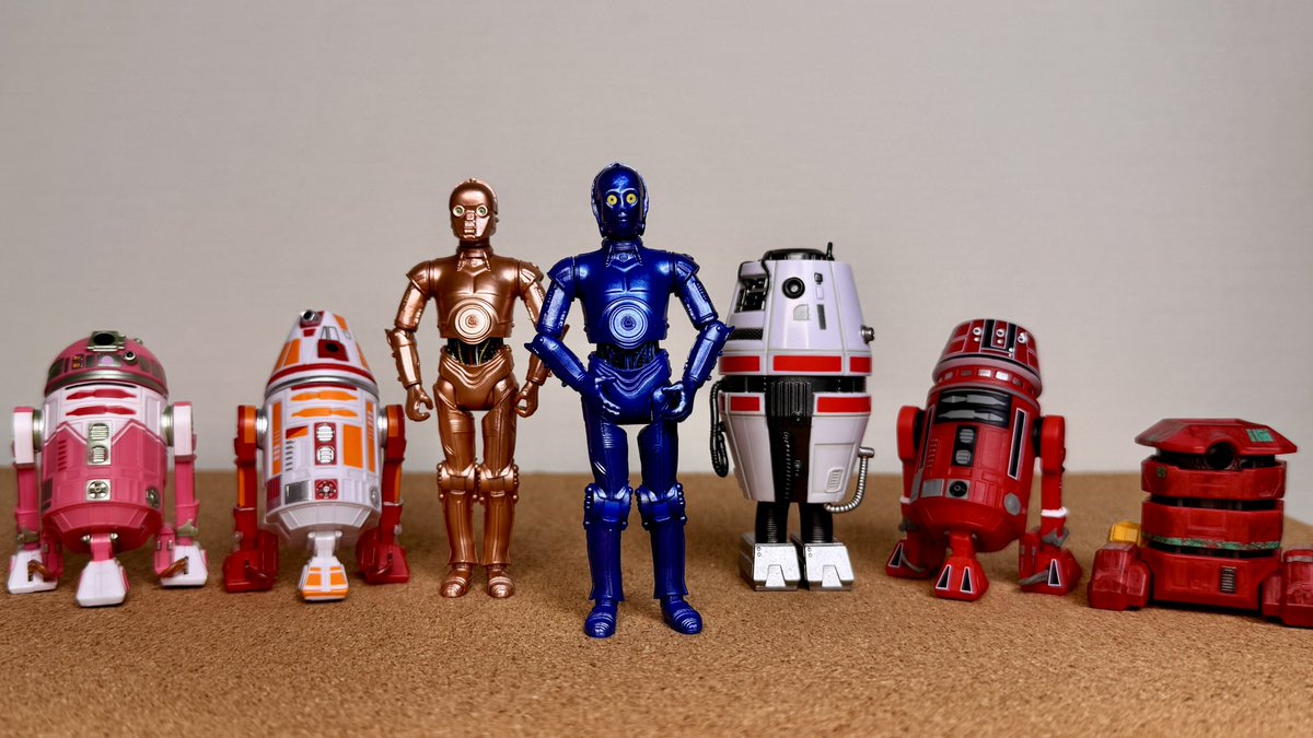 ドロイド【差額分】 開封！ Droid Factory シーズン1、コンプリートしました。 6体買うと1