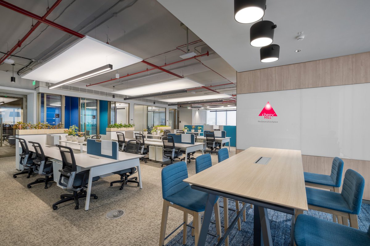 CherryHillDelhi's tweet photo. Where modern design meets productivity. ✨ We delivered a contemporary workspace for an Advisory & Consultancy Services firm in #Gurugram, blending elegance, #functionality, and a vibrant work culture.
#CherryHillInteriors #WorkplaceDesign #OfficeInteriors #CorporateDesign https://t.co/tf2Rzy3nNn