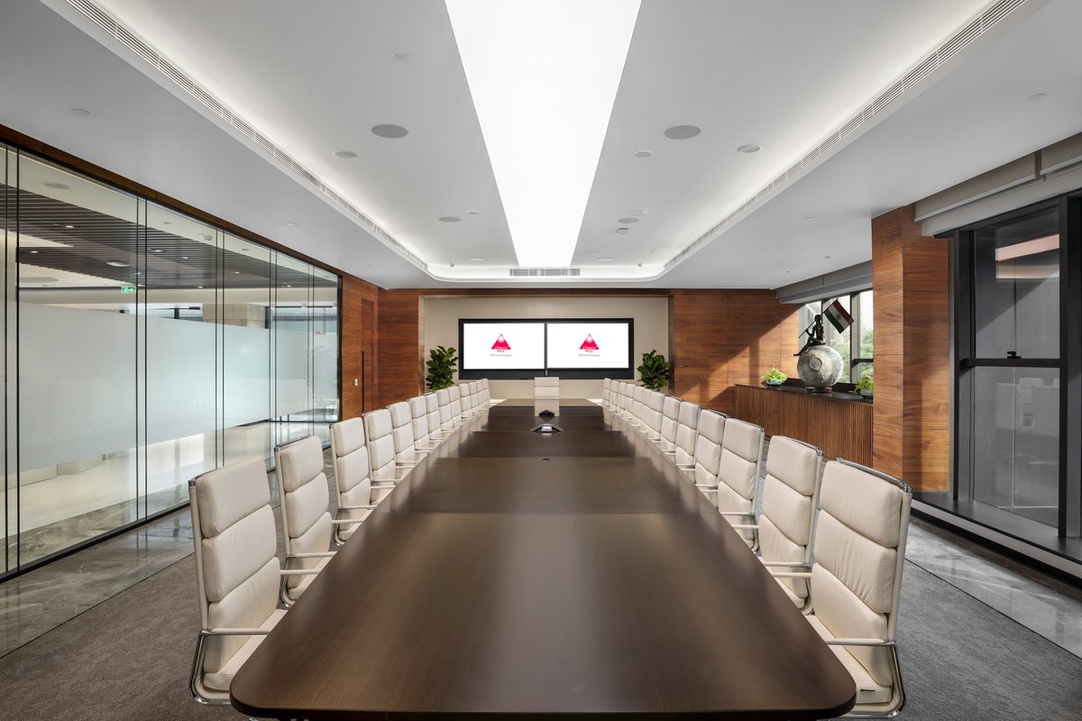 CherryHillDelhi's tweet photo. Where modern design meets productivity. ✨ We delivered a contemporary workspace for an Advisory & Consultancy Services firm in #Gurugram, blending elegance, #functionality, and a vibrant work culture.
#CherryHillInteriors #WorkplaceDesign #OfficeInteriors #CorporateDesign https://t.co/tf2Rzy3nNn