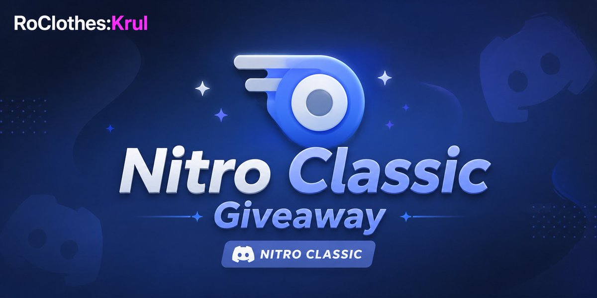 KrulHub's tweet photo. To celebrate 20k runs, I am hosting a nitro classic giveaway on my discord server. https://t.co/Vb9EUyxb77