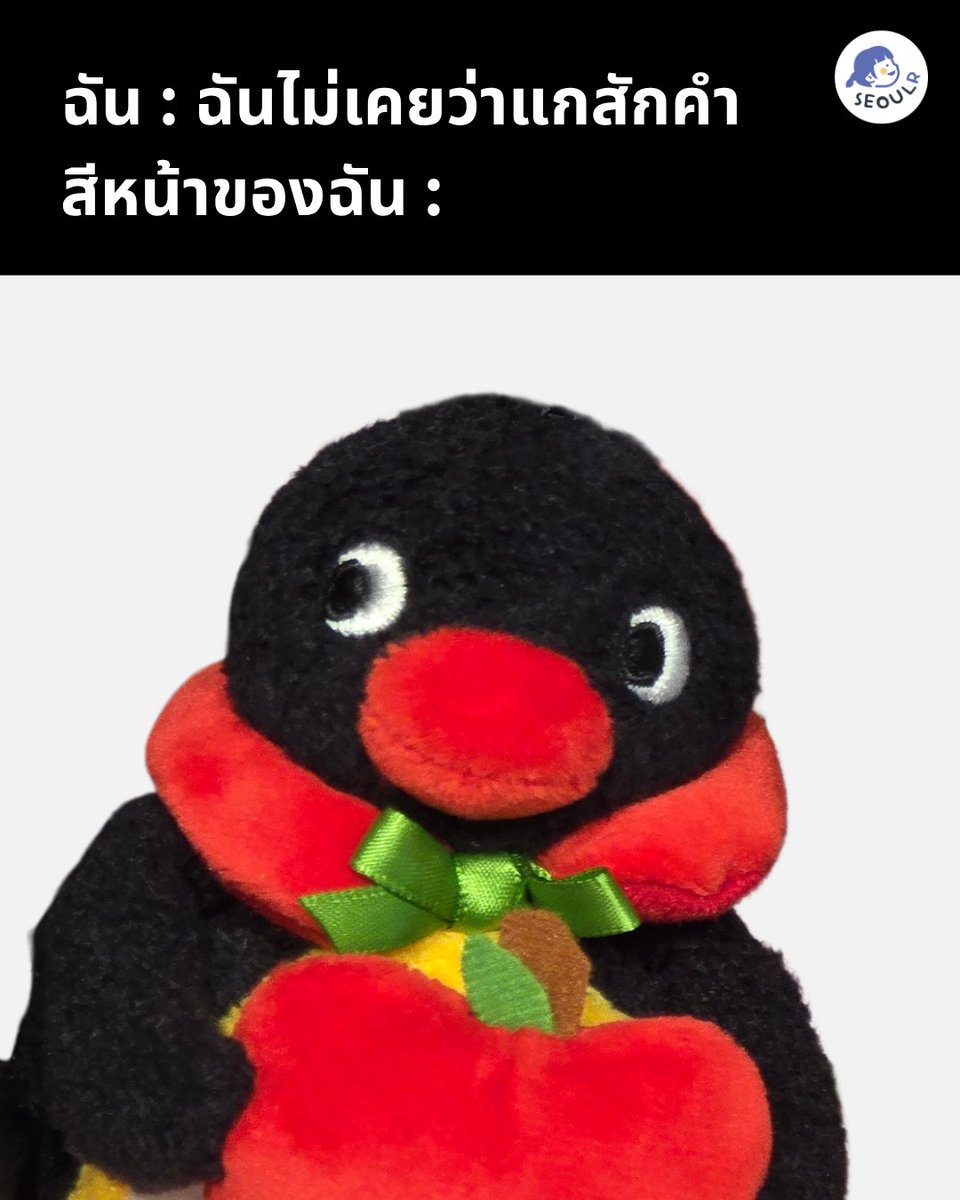 SEOULR11's tweet photo. เก็บคำพูดได้ละ เก็บสีหน้าอาจจะยัง👀
#Pingu #SeoulR #PINGUPopUp #meme https://t.co/n22YJcFvux
