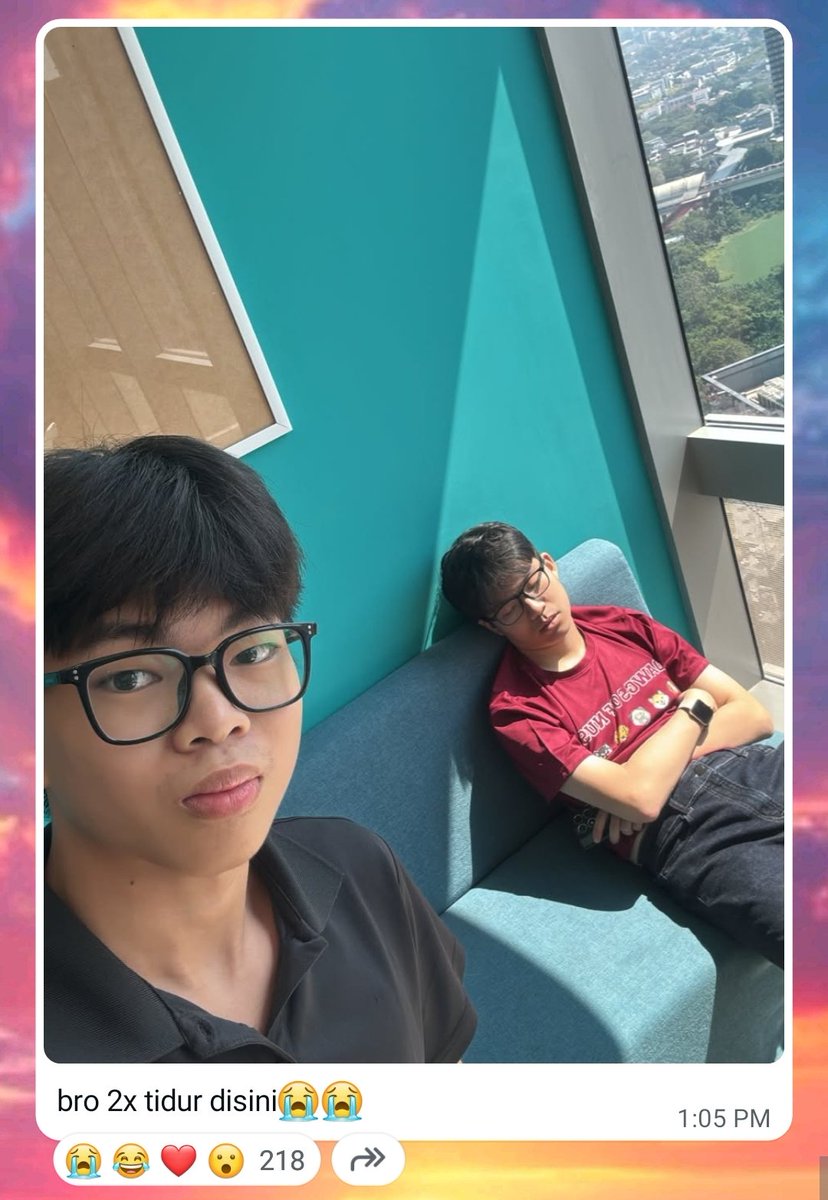 haloakudhira's tweet photo. Evan hobi tidur itu asli ya ges 😁 https://t.co/4fGQPA4W2n