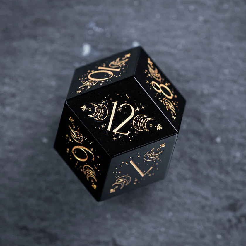 urwizards's tweet photo. For the warlock who does not ask fate for permission.
Obsidian black, golden tarot details, and a roll that feels like a prophecy.

#dnddice #ttrpgdice #dicegoblin #dungeonsanddragons #tarotcards #witchyaesthetic #darkfantasy #dicemaker https://t.co/0bS5vuRSnI