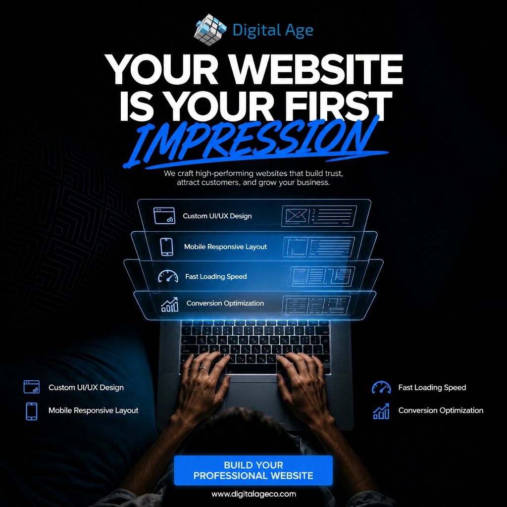 digitalageco's tweet photo. We create websites that don't just look good; they feel effortless to navigate, load fast on every device, and are built with a clear focus on turning visitors into customers.

📞 800-455-9670
🌐 https://t.co/eQCCaXLcpn https://t.co/m27IG8GKfU
