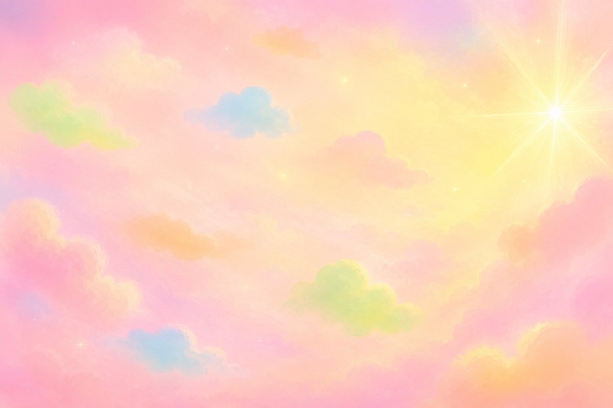 2rabbit3pompom's tweet photo. 赤ちゃんの頃に見てた夢をいくつか覚えてるのですが、こういう景色？みたいなのを見てました🥰 https://t.co/cPYmrezPDH