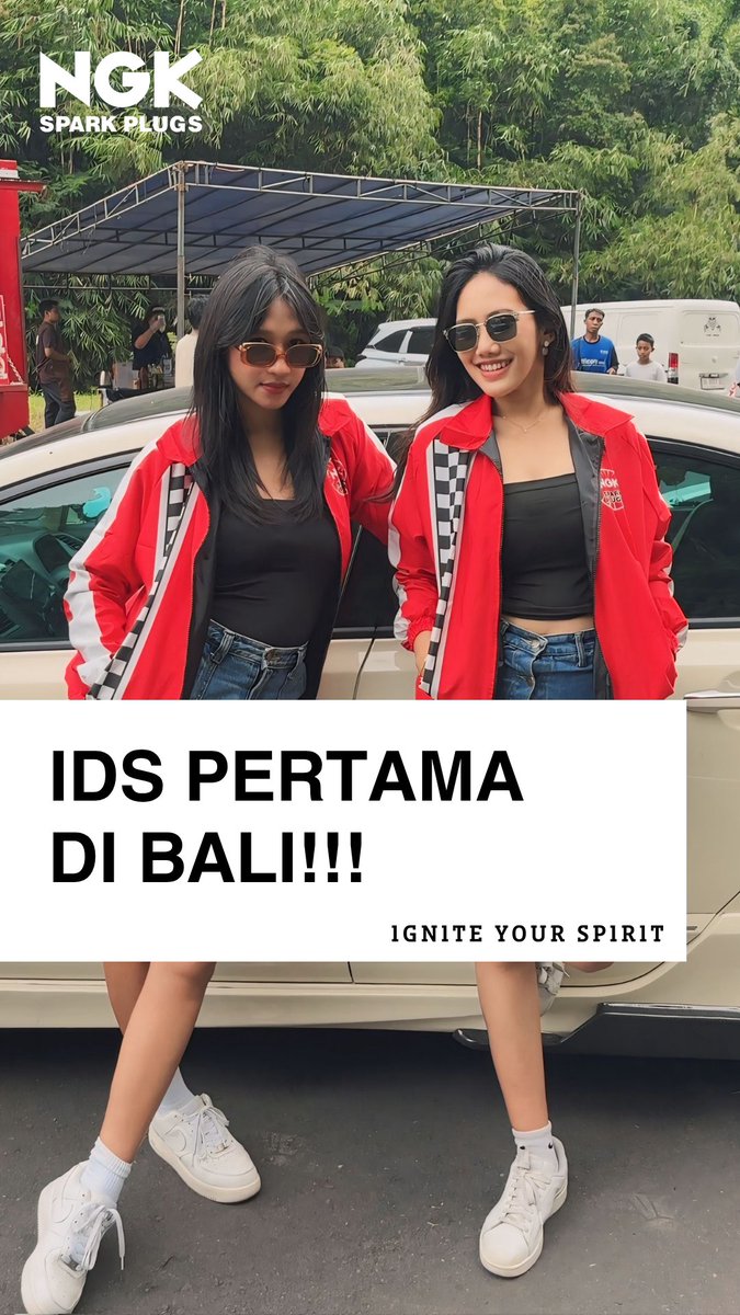 NGKbusi's tweet photo. IDS Pertama di Bali sukses digelar!!! Gak kalah sama kota lain, animo temen-temen di Bali meriah banget sampe ada komunitas mobil yang dateng buat meriahin acara ini. Next stop, Yogyakarta! Sudah ready @/indonesiandriftseries?

#NGKMemangJuaranya #BusiAndalanku #BeraniKencang https://t.co/V2RKdFgoEn