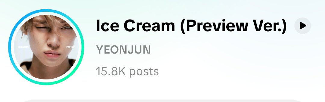 TXTChartData's tweet photo. TIKTOK 📱🎶

⏰(10/07- 12/07) 
🎯 100K Posts

If we manage at least 100k posts for "Ice Cream" it has huge chance to get a large number of score on MCOUNTDOWN. https://t.co/K6gEGyOgQw