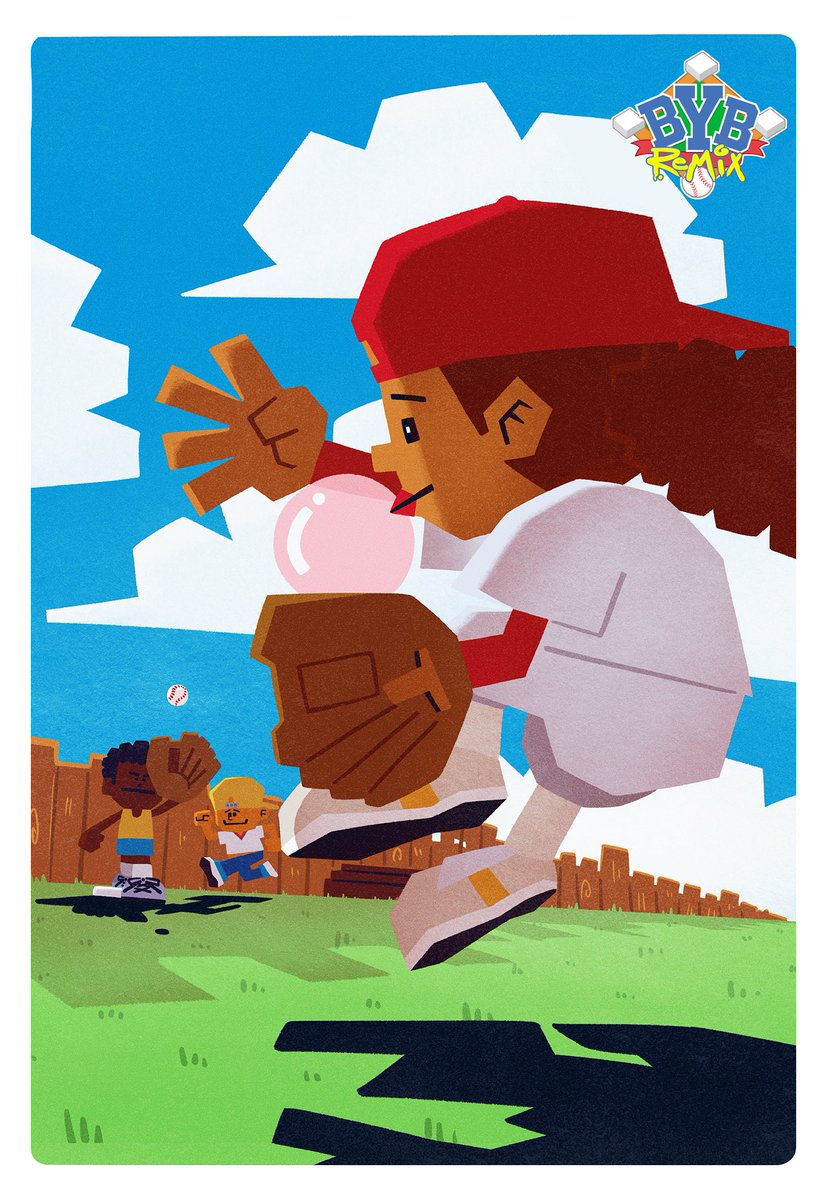 riota2gaoe's tweet photo. I never imagined that my illustration of Shohei Ohtani going viral in the U.S. would lead to a collaboration with an American game.

I'm excited to share that I had the opportunity to create a Remix illustration of Stephanie Morgan for Backyard Sports!

@_BackyardSports https://t.co/59eEpAMsA5