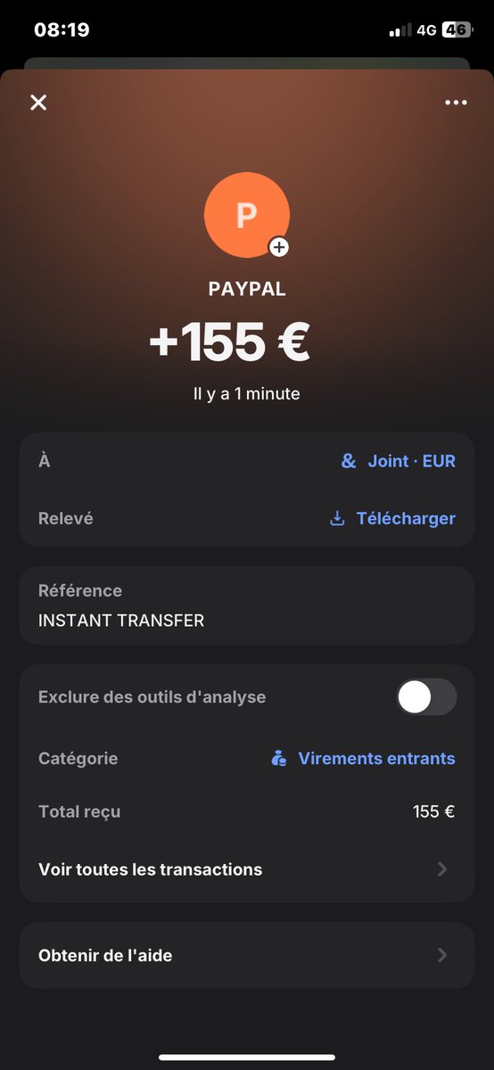 DoubleAutorite's tweet photo. Exactement le genre de notif qu’on veut des le réveil. 🤑💶

#soumis #findom #moneyslaves #domina https://t.co/PjziLsriVj