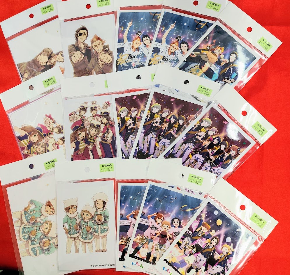 入荷情報】 「アイドルマスターSideM」より 10th anniversary絵柄の