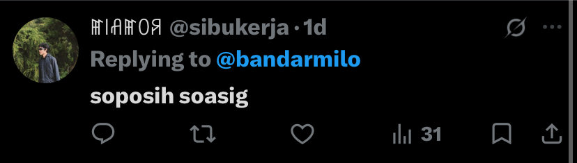 bandarmilo's tweet photo. @sibukerja https://t.co/Zd6yh7MUA0