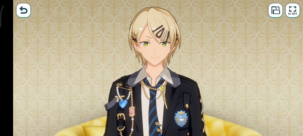 KiriRosehearts's tweet photo. We can officially confirm that the only change in his FS3 were the hair clips 😭 https://t.co/jh5YYMUT6i