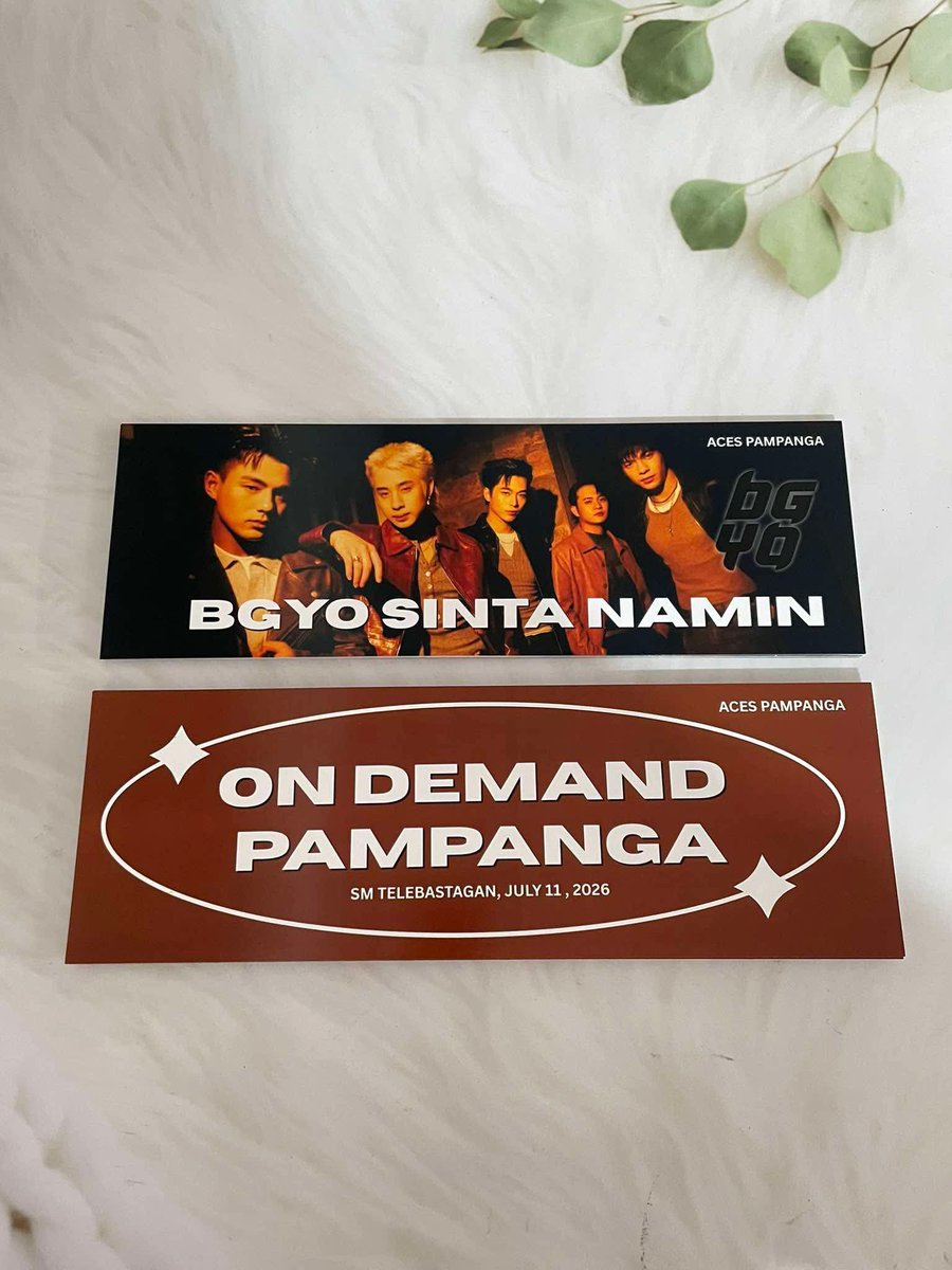 aces_pampanga's tweet photo. Our hand banners are officially READY! 🙌

A huge thank you to every ACEs and to @TeamACEsPH who helped make this fan project possible.

Now all that's left is to wave them high and cheer our hearts out for #BGYO. 🫶 

See you bukas? 

#BGYO_OnDemandMallShows https://t.co/YBU6UqhRTb