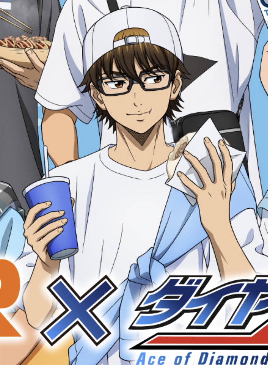 miyuswaa's tweet photo. miyuki wearing his hat backwards ughhh… and eijun’s lil 😃✌️✌️✌️.. they look soo boyfie https://t.co/uWgiNqDP3x
