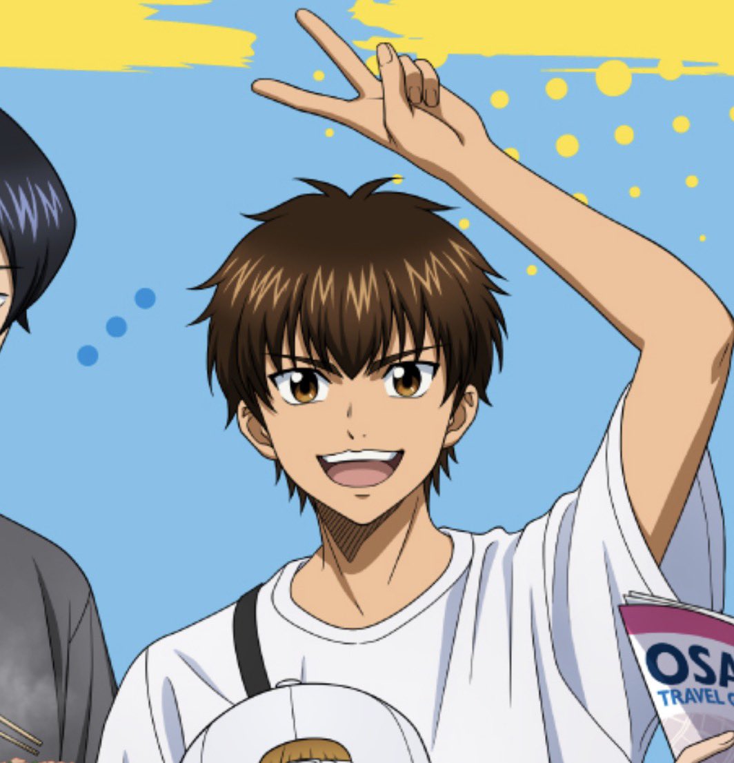 miyuswaa's tweet photo. miyuki wearing his hat backwards ughhh… and eijun’s lil 😃✌️✌️✌️.. they look soo boyfie https://t.co/uWgiNqDP3x