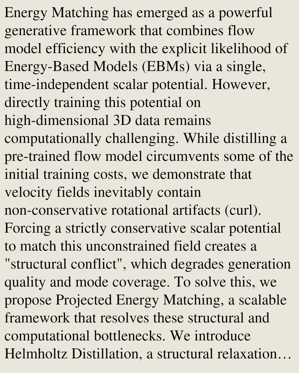 CIGX's tweet photo. Projected Energy Matching for Generative 3D Priors

Daniel Barco, Michal Balcerak, Suprosanna Shit, Chinmay Prabhakar, Philipp Denzel, Bjoern Menze, Frank-Peter Schilling
https://t.co/HCtH6COJv3 [𝚎𝚎𝚜𝚜.𝙸𝚅 𝚚-𝚋𝚒𝚘.𝚀𝙼] https://t.co/Ildxxhm1Zv