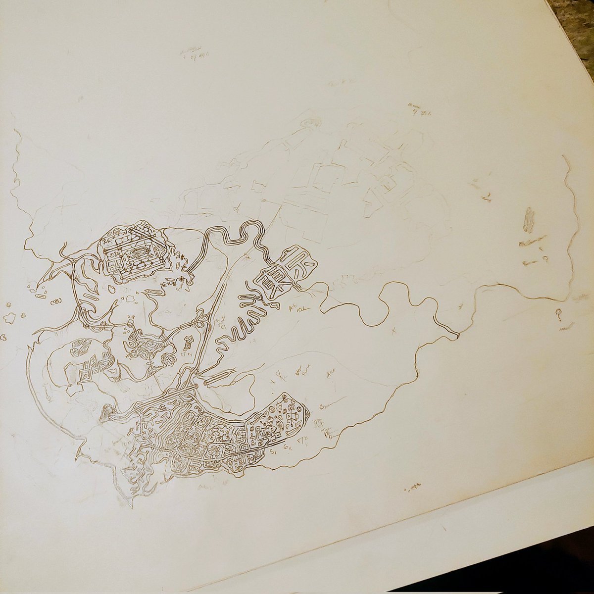 CartographyMaps's tweet photo. Announcement of the phone map 

The City of Las Toke 

#drawing  #art #fun https://t.co/2SbrsMzq7o
