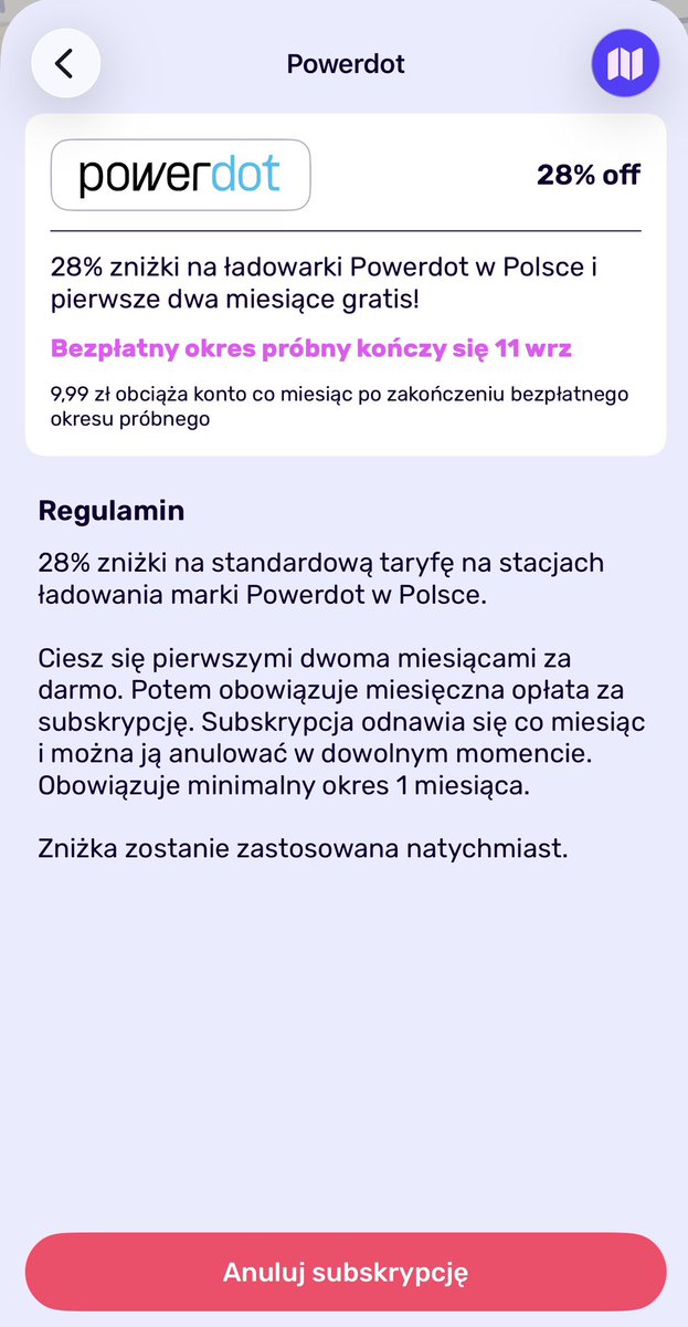 mrjacekzz's tweet photo. O i 28% rabatu na stacje Powerdot biedronka 
#ev #powerdot #biedronka #promocja https://t.co/2vdPKsCSYY