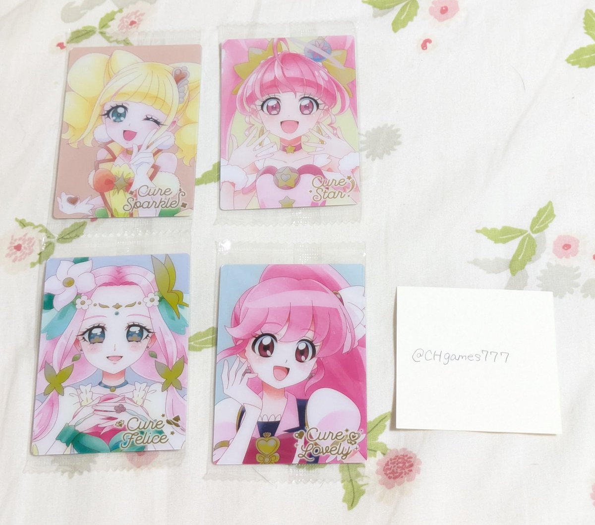 CHgames777's tweet photo. プリキュア ウエハース 交換
譲▶︎画像のもの
求▶HRミスティック＞HRブラック、ホワイト
郵送希望です。
よろしくお願いいたします🙏 https://t.co/ZIBAvyynFM