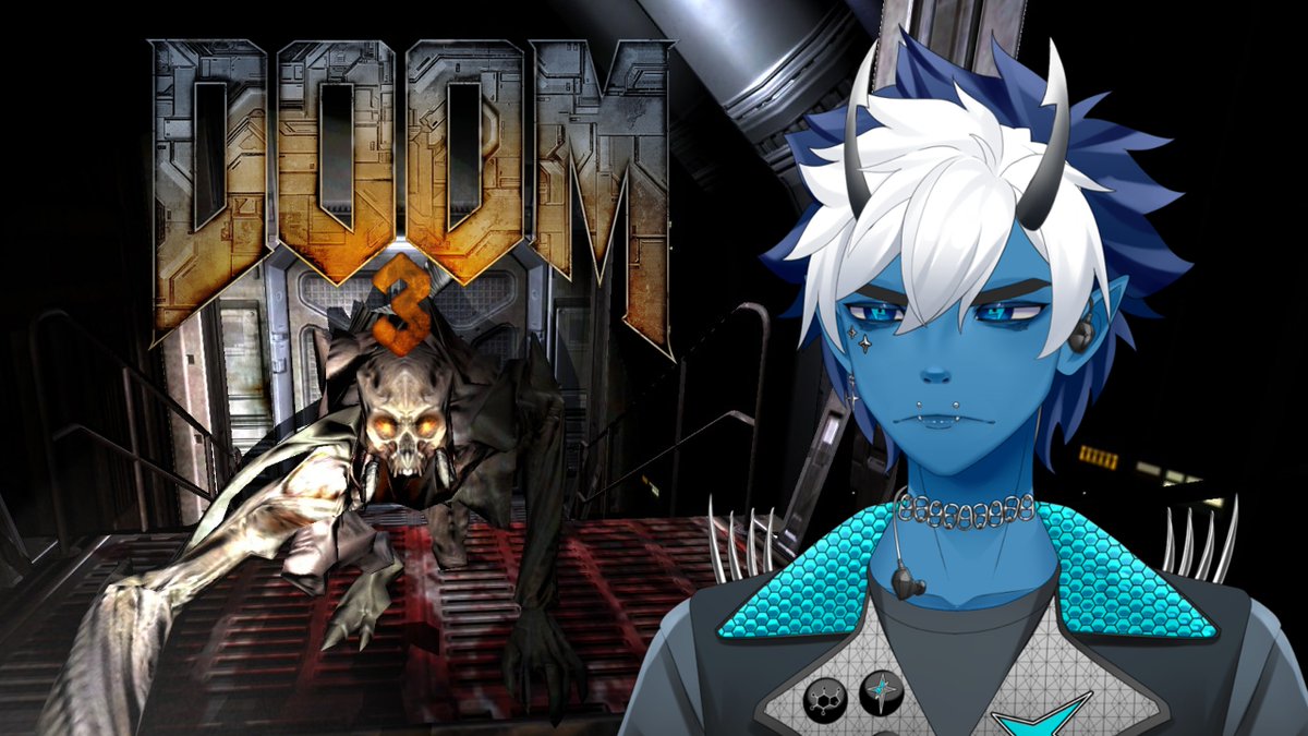 FizzyOozeborne's tweet photo. Reminder tomorrow at 11PM EST we start DOOM 3: BFG Edition!! I've heard BFG is more action forward than the original, which I would prefer to play BUT 16:9 aspect ratio is only available in BFG. Hope to see you there!! https://t.co/mnv8ONFqjP