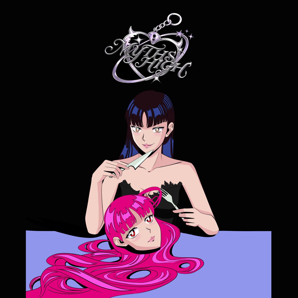 hversest's tweet photo. "Presa no meu próprio otome isekai. Para sair, preciso interpretar a vilã, manipular pretendentes e sobreviver à heroína que eu mesma criei. Mas quando a obsessão virar uma ameaça, quem irá me salvar?" 

MYTHS HIGH! Seu novo otome brasileiro.

#Otome #DatingSimulator #OtomeGame https://t.co/SizuUvagwc