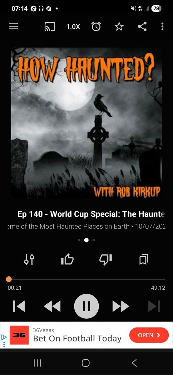 How Haunted? Podcast tweet media