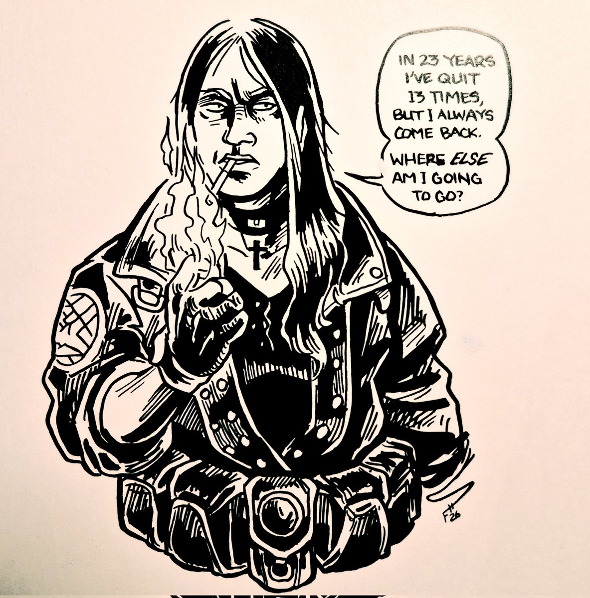 HennessyOccult's tweet photo. Some Liz Sherman inks to soothe the soul https://t.co/z8gDRoAxck