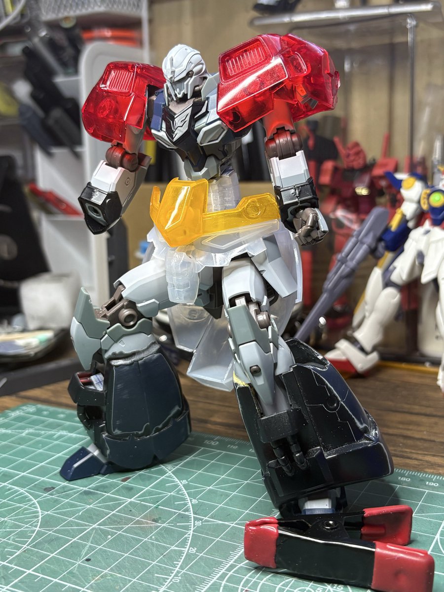 7_cbo's tweet photo. 積みを組もうと思ってたのに、
ミキシングが楽しすぎて、止まらないw

#ガンプラ 
#ミキシング https://t.co/3jbiaP25aN