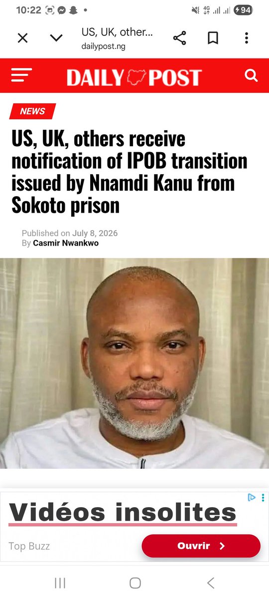 promisedwealt's tweet photo. God will continue to disgrace you Chicken 🐔 Edoziem ex DOS and all of you bunch of betrayals, jealousy kpia all of una 1 by 1. No matter the propaganda against my lord mazi Nnamdi, I took an Oath never to fight betrayed him,may that Oath kpia all of you 1 by 1 sooner or later. https://t.co/kObtz00f5l