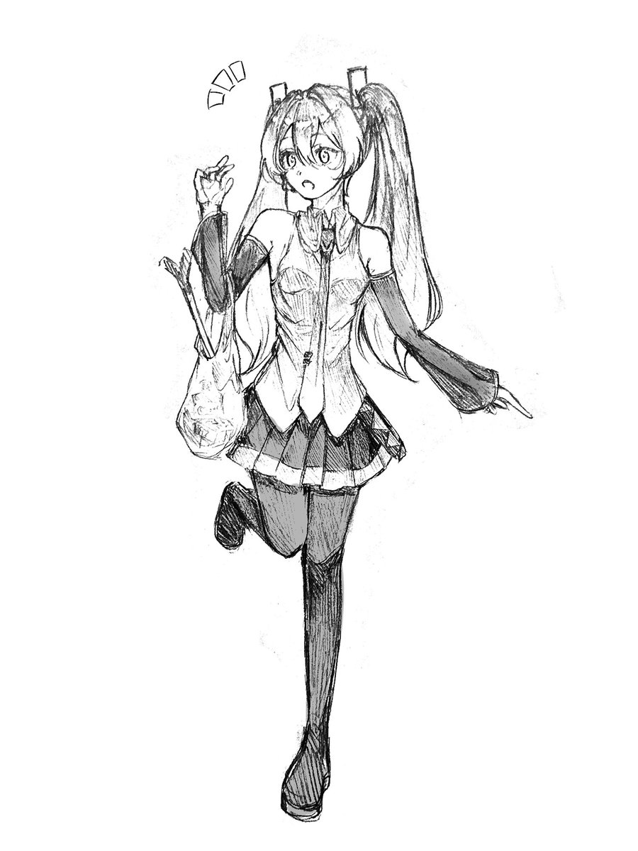 1c3_39's tweet photo. 1日1ミク　4日目 https://t.co/YR0M6ToZGP